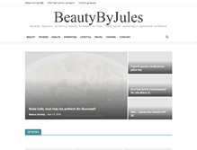 Tablet Screenshot of beautybyjules.ro